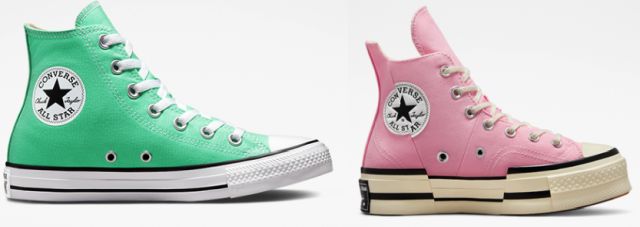 Avances De Primavera CONVERSE Celebra La Nueva Temporada Con Distintos Colores Y Siluetas
