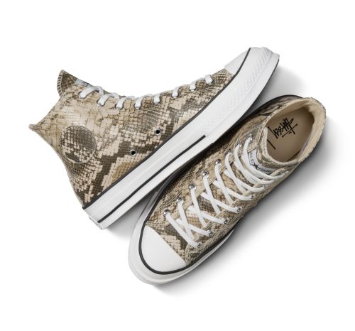 CONVERSE x STÜSSY FA24 - Chuck 70 Con Estampado De Piel De Serpiente