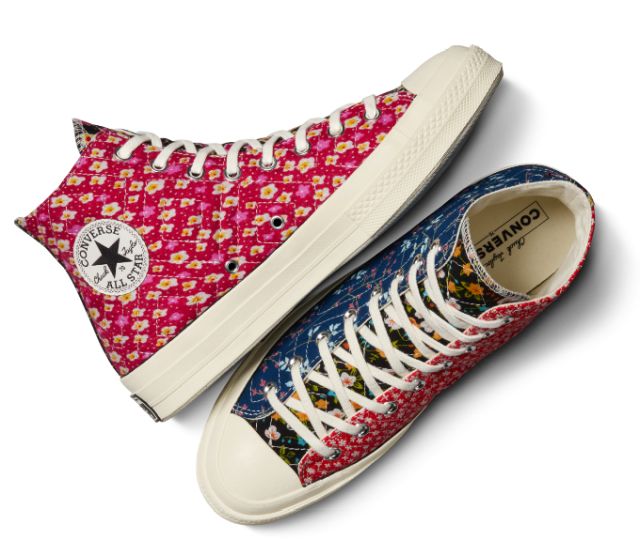 Converse Chuck 70 Reusando Textiles Florales