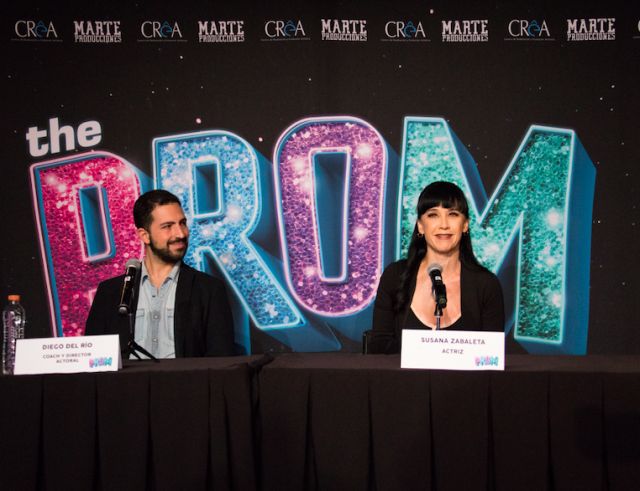 Susana Zabaleta y Diego del Río Se Suman Con Su Talento A La Puesta En Escena De The Prom México