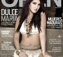 Dulce María muy Sexy en la Revista Open