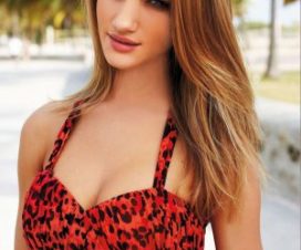 Rosie Huntington-Whiteley en Topless